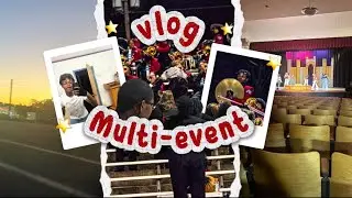 MULTI-EVENT VLOG✨ HALLOWEEN-SENIOR NIGHT-PLAY-COMPETITION (MUST WATCH)‼️