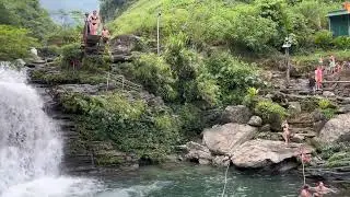 Cliff Jump Into Nature Pool's | USA Waterfalls