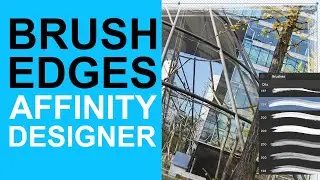 Brush Edges Mask In Affinity Designer | How To Create