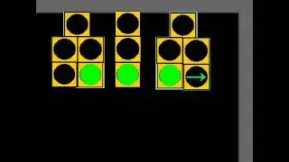 (WARNING: NOT LOGO EDITING) Dual doghouse traffic light singal lane