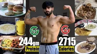 Full Day Of Eating 2700 Cals Lean Gaining Diet | 200kg Deadlift in my Home Gym