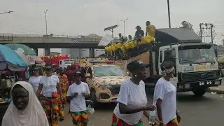 CARNIVAL RALLY ACROSS IBADAN CITY IN CELEBRATION OF OYO STATE @ 50TH ANNIVERSARY CELEBRATION 