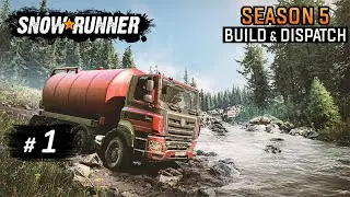 SnowRunner (Season 5: Build & Dispatch) - #1 - Дон: Промзона (исследуем карту) ч.1