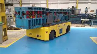 25 tons die transfer cart