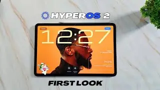 Xiaomi Pad 6 updated to HyperOS 2 | Full features and overview | New Animations and Lock screen ✨😍