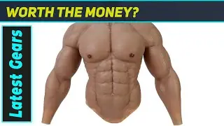 Silicone Muscle Suit Upgraded Version Male Chest with Arms &ndash; The Most Realistic Fake Muscle Costume
