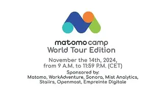 MatomoCamp 2024 World Tour Edition - Room 1