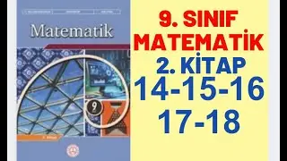 9. SINIF MEB MATEMATİK KİTABI SAYFA 14-15-16-17-18 UYGULAMALAR VE SIRA SİZDE // 4. TEMA - 2. KİTAP