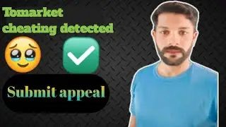 Tomarket cheating detected How to submit appeal  Tomarket me appeal kase kary