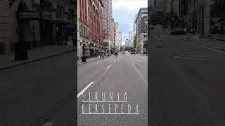 serunya bersepeda di portland amerika #sepeda #senang