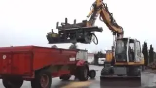 ORIEL Mobile Wood Splitter For Sale