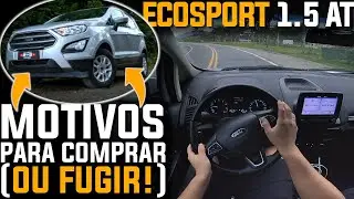 💸 FORD ECOSPORT SE 1.5 2020 AUTOMÁTICO VALE A PENA COMPRAR EM 2022? PONTOS NEGATIVOS E POSITIVOS!