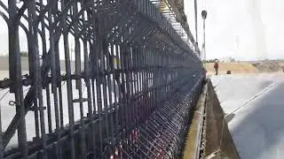 Fabricación y montaje de trabes para puente vehicular