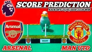 ARSENAL VS MANCHESTER UNITED || BIGMATCH PREMIER LEAGUE 2025/2026 || SCORE PREDICTION