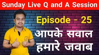 Sunday Live Q and A Session Episode - 25 | Telecom News