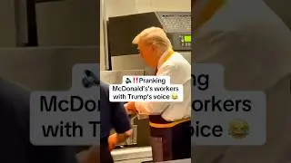 Wait the reaction 😂🤡#voiceeffects #prank #reaction #mcdonalds #workers #clown #trending #popular
