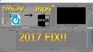 HOW TO PUT IPHONE VIDEOS INTO SONY VEGAS l 2018 l .MOV to .MP4!!