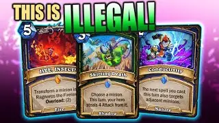 Rainbow Jive Shaman is my favorite deck! Ridiculous burst damage