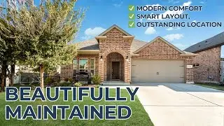 Shows Brand New, Fabulous Single Story in Buffalo Ridge, Celina Tx.