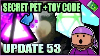 Bubble Gum Simulator SECRET PET Giveaway 🌸 Update 53 Pets🌸 EXCLUSIVE ROBLOX CODE