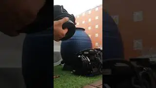 Montaje depuradora de arena Carrefour.