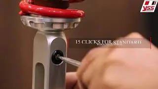 How to adjust rebound for YSS Shock absorber