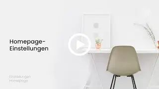 Homepage-Einstellungen im Shopsystem f&uuml;r Fotografen - Portraitbox
