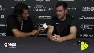 Premier Padel Madrid. Entrevista a Pablo Castillo en el Madrid Premier Padel