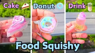 DIY Food 🍰🍩🧋Squishy with Nano Tape!