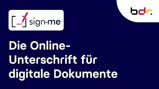 sign-me &ndash; Qualifizierte elektronische Signatur | Ein Service der D-Trust - Bundesdruckerei-Gruppe