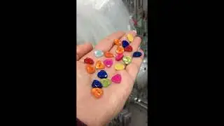 Product Video: Mixed-Colour Resin 12mm 2-Hole Heart Buttons Pack Of 20 Y08030