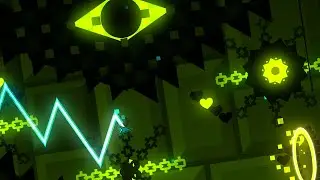 Down Bass (3 coins) (RTX: ON) - в Отличном Качестве (4K, 60фпс) - Geometry Dash