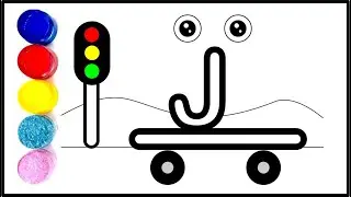 Буква J: легко нарисовать | Как нарисовать милую букву J шаг за шагом