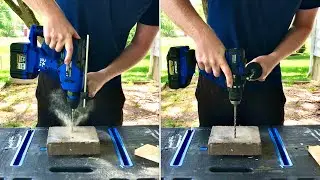 Hammer Drill vs Rotary Hammer #shorts