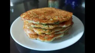 Gluten Free Breakfast | Nutri Vegetable Roastie | Easy Breakfast Recipe| Fluffy Rice n Veggie Cheela