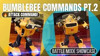 Устные команды Robosen Bumblebee. Часть 2 &ndash; боевые приемы, режимы защиты и многое другое!