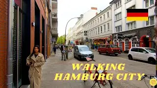 Exploring Hamburg on Foot: A Walking Tour of the City - 4K Walking Tour Hamburg City 2023