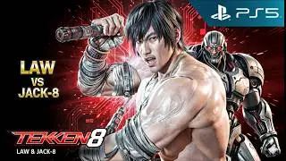 THESE COMBINATIONS ARE AMAZING! | TEKKEN 8 - MARSHALL LAW VS JACK-8 (ULTRA HARD) GAMEPLAY
