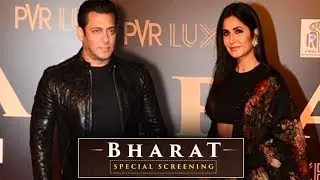 Bharat screening | Salman Khan and Katrina Kaif Arrive