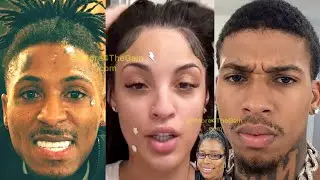 NLE Choppa BM Marissa Danae GOES OFF Over NBA YoungBoy Rumors After NLE Mom Said She Messed With YB