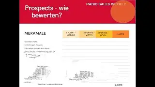 Wie m&ouml;gliche Neukunden einsch&auml;tzen? RadioSalesWeekly #107