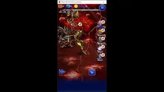 FFRK JP - Elemental Crystal Dungeon (Crusader Lightning, Magic Damage Effective): Master clear