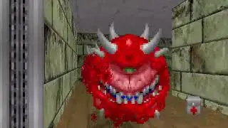 Doom E3M4 House of Pain - No Mouse Playthrough