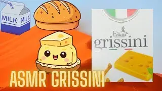 CRUNCHIEST Grissini ASMR 🤤 Ultra Crispy Breadsticks No Talking