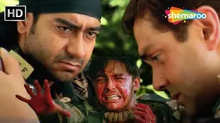 यही जंग का असली चेहरा हैं | Tango Charlie | Ajay Devgan, Bobby Deol | Best Action Scene #army
