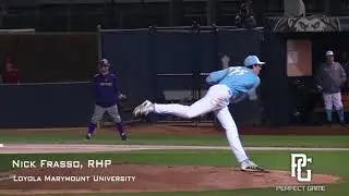 Nick Frasso Prospect Video, RHP, Loyola Marymount University, Open Side