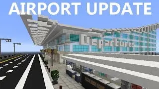 AIRPORT UPDATE! Largest Airport in Minecraft: Shadowpoint International Airport