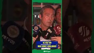 Ali Ko&ccedil; Maxi Gomez Hakkında Ne S&ouml;yledi? #shorts #Aliko&ccedil; #maxigomez