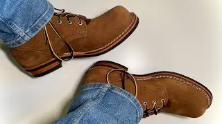 Nicks Handmade Boots | Quick Ship Prospectors | 1964 Brown Rough Out