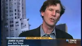 James Glanz, NY Times Investigative Reporter